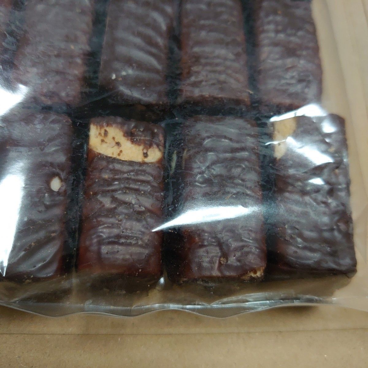 アウトレットお菓子 チョコ掛けパイサンド イチゴ風味+チョコウエハース 平塚製菓