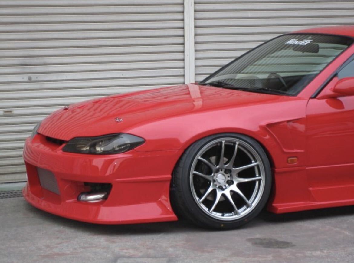 NISSAN シルビア s15 新品 未開封 GT・フロントワイドフェンダー（３０ｍｍ） 　ＧＬＡＲＥ エアロ [S15-GTFF30] SR20 RB26 _画像1