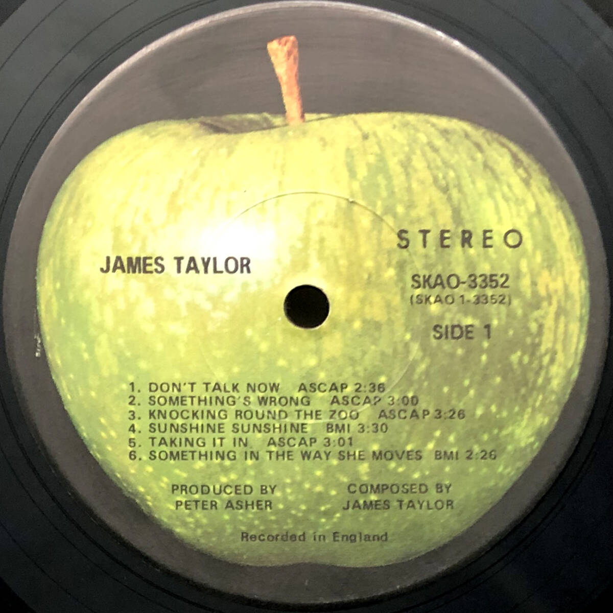 *US ORIG LP*JAMES TAYLOR/1st 1968 год PAUL McCARTNEY, GEORGE HARRISON участие CARLY SIMON. искривление сбор APPLE RECORDS Yamashita Tatsuro SSB
