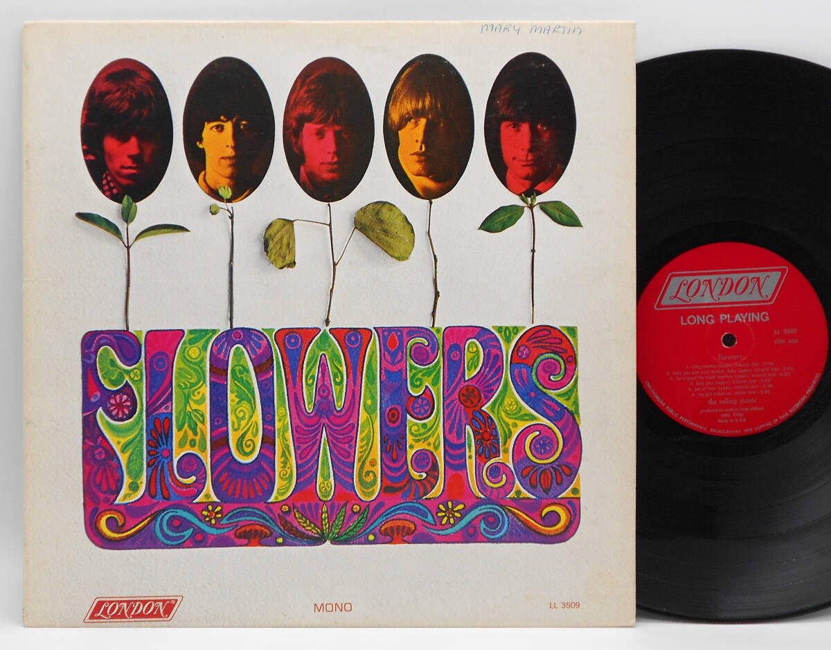 ★US ORIG MONO LP★ROLLING STONES/Flowers 1967年 音圧凄 CS付 米国独自編集盤 『Aftermath』SESSION 未発表曲収録の画像1