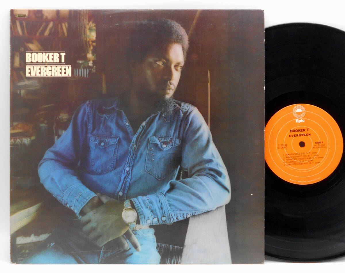 ★US ORIG LP★BOOKER T/Evergreen 1974年 アコースティック～フリーソウル人気 ハナレグミ原曲『Jamaica Song』収録 DAVID T. WALKER参加の画像1