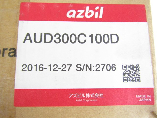新品 未開封 Azbil AUD300C100D 火炎検出器 アドバンスドUVセンサ アズビルの画像3