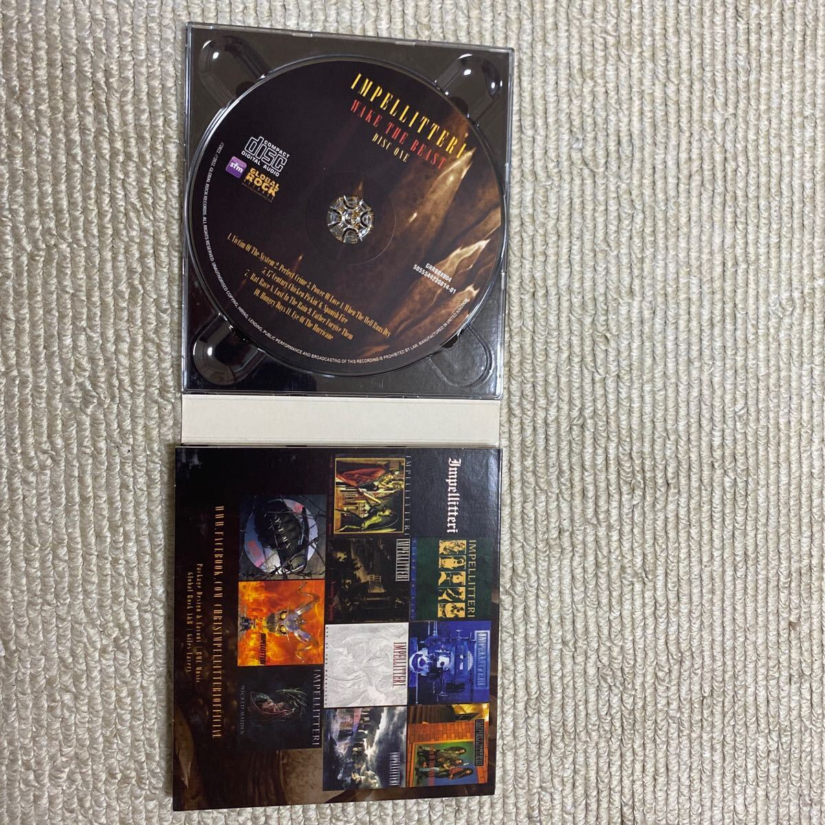 【輸入盤CD】 Impellitteri/Wake The Beast (2022/10/7発売)の画像2