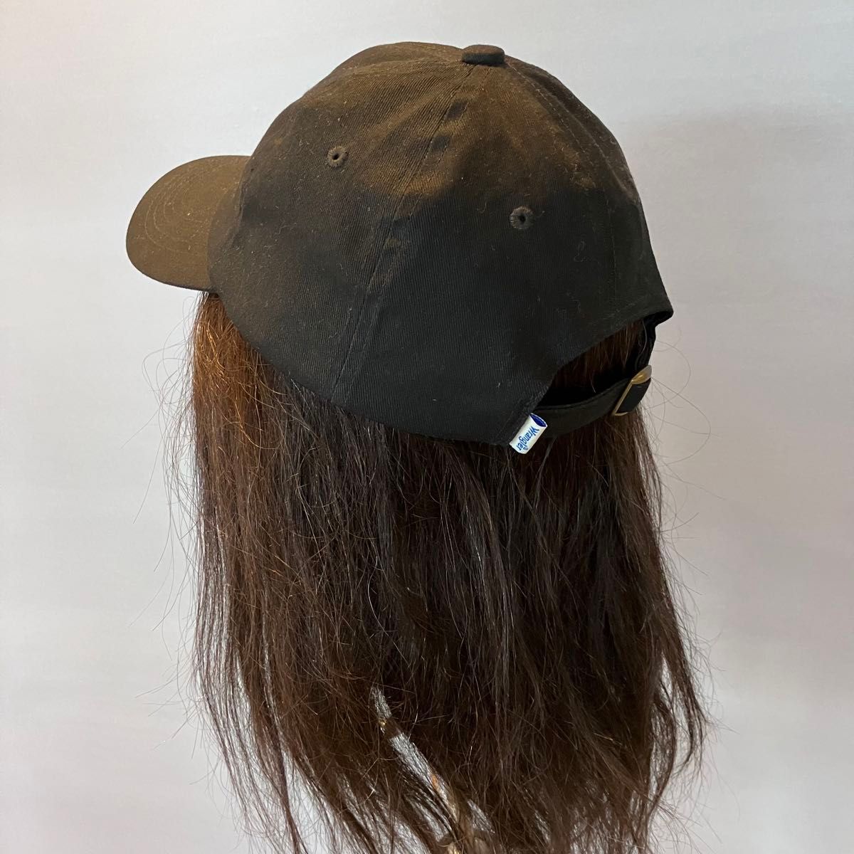 Wrangler ラングラー 6パネル ストラップバック キャップ 帽子 ブラック 黒 56〜58cm