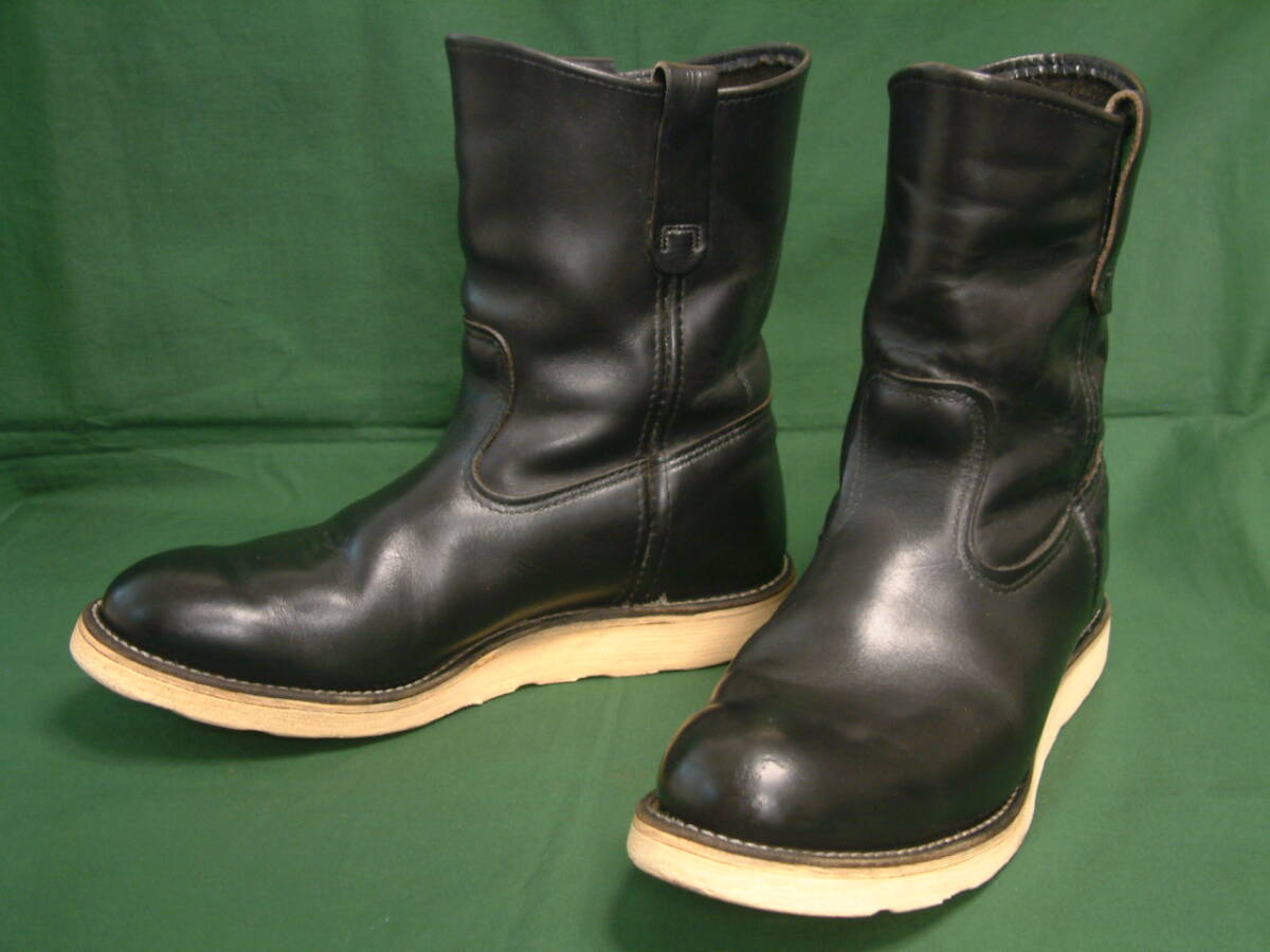 ●9E 8169 1999年生産 旧刺繍製羽タグ レッドウイング ペコス RED WING PECOS BOOTS STYLE No. 8169 MADE IN USA June 1999の画像1