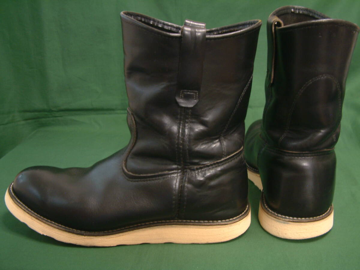 ●9E 8169 1999年生産 旧刺繍製羽タグ レッドウイング ペコス RED WING PECOS BOOTS STYLE No. 8169 MADE IN USA June 1999_画像3