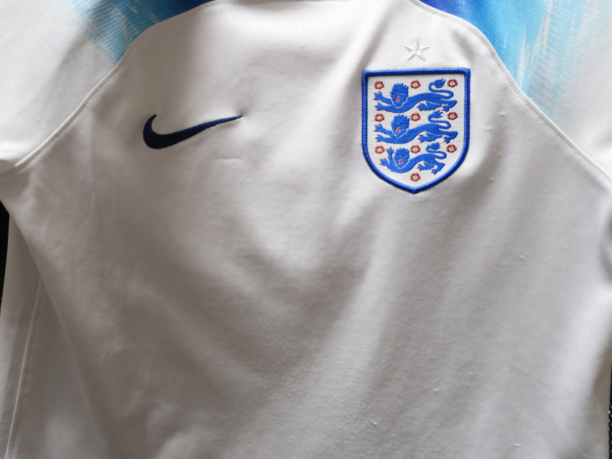 イングランド 代表 2022 ホーム ユニフォーム ジュニアM 140-150cm ナイキ NIKE 送料無料 England サッカー シャツ キッズ の画像6