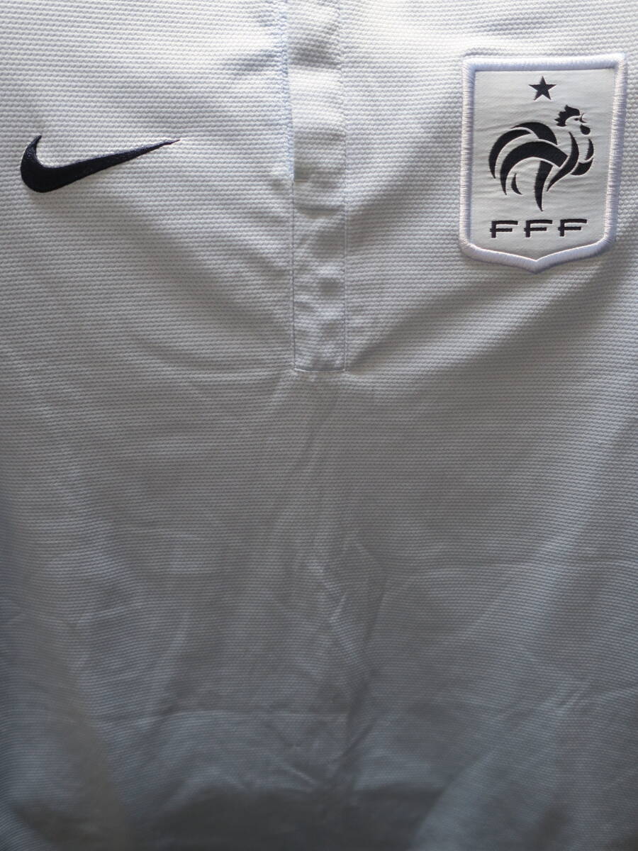 フランス 代表 2013 アウェイ ユニフォーム ナイキ NIKE 送料無料 France サッカー シャツ の画像6