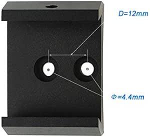 SVBONY 望遠鏡アクセサリー 望遠鏡ファインダー台座+ 42mmアリガタプレート ブラケットベース ダブテール フルメタル Cの画像5