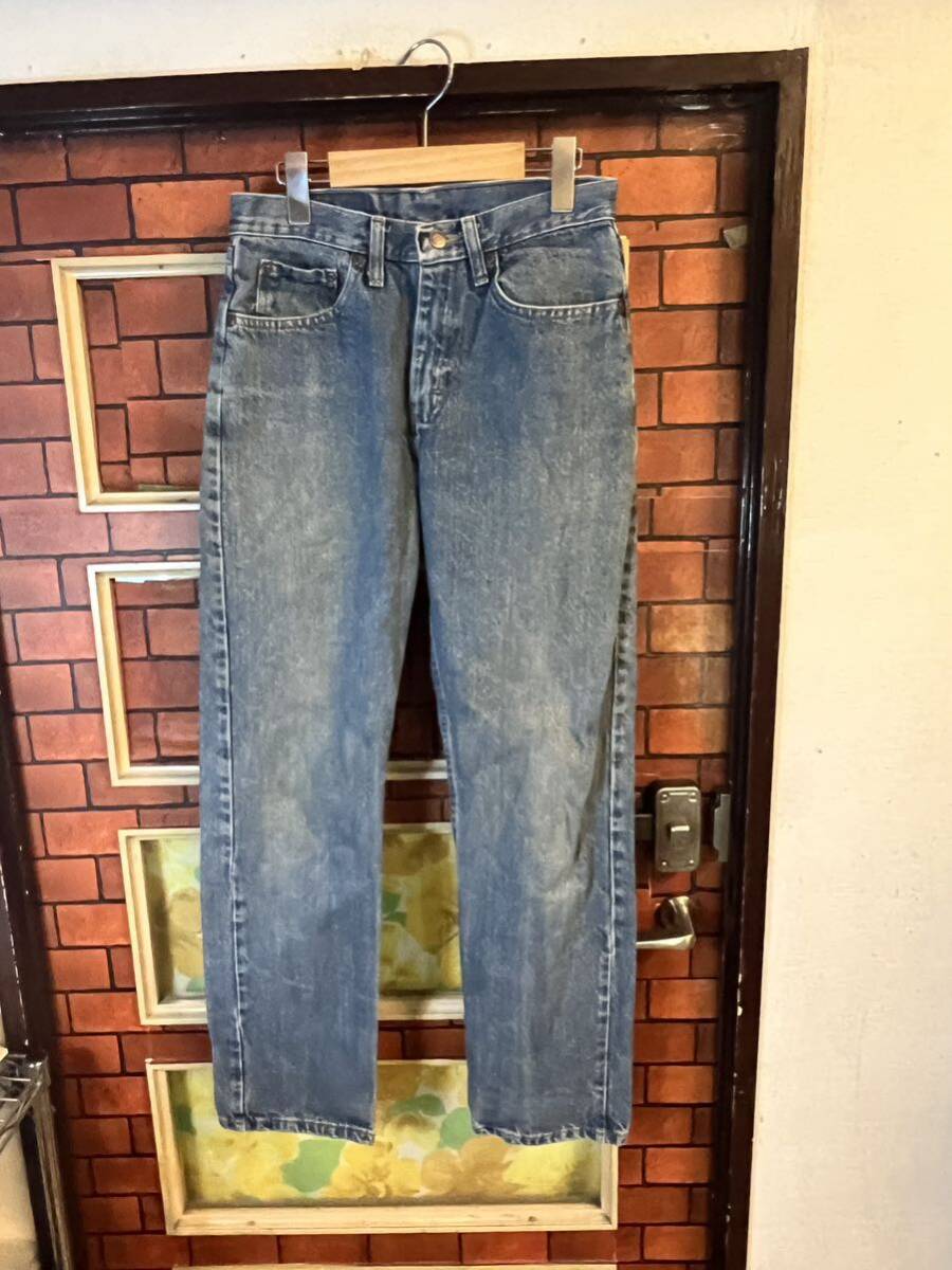  Denim pants jeans ji- bread Wrangler wrangler 28 -inch kaubo- ikatto America old clothes 