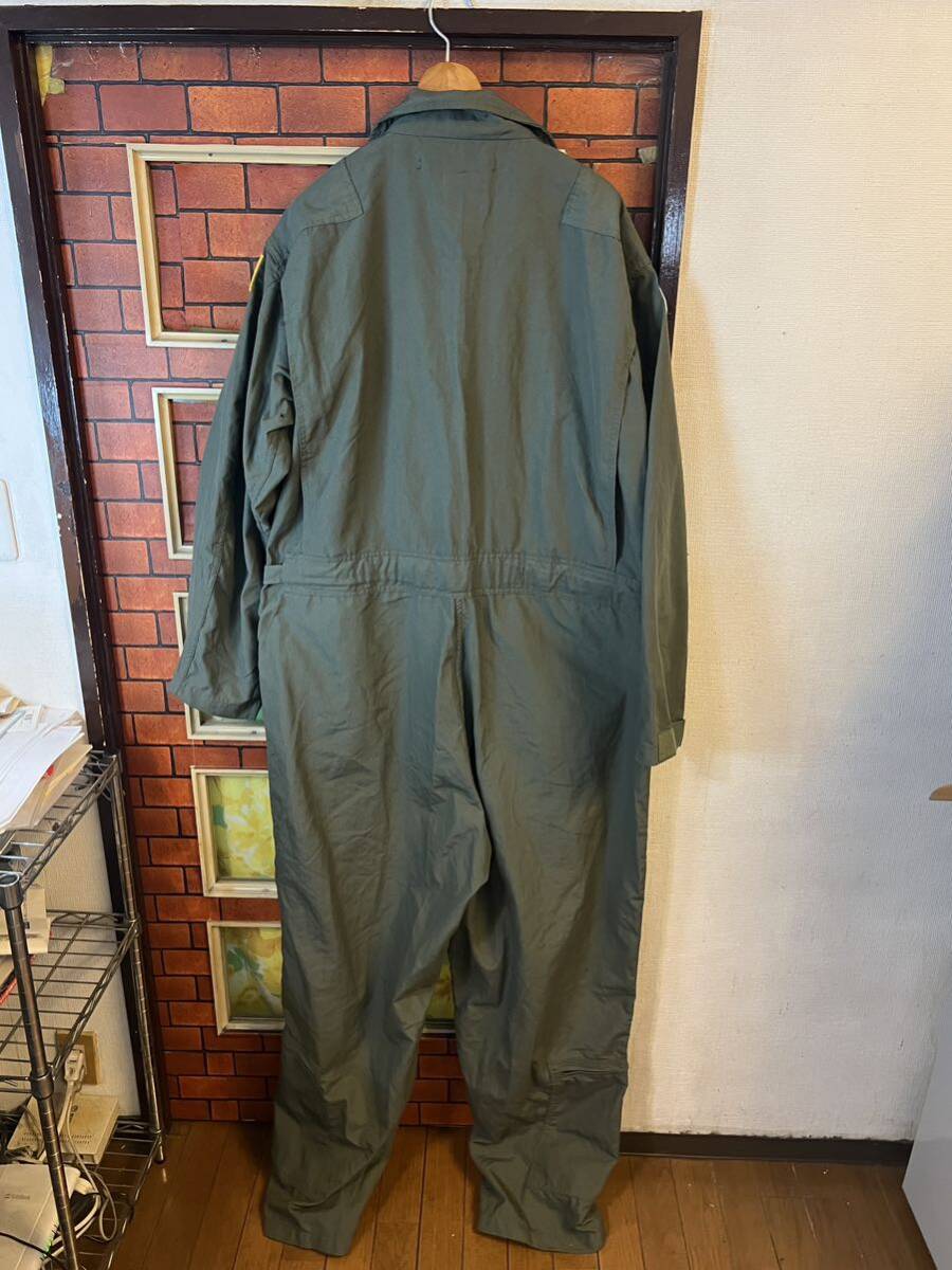  flight suit coverall coveralls all-in-one CWU-27 the US armed forces the truth thing USAF xxl 2XL about big size military America old clothes 1 jpy start 