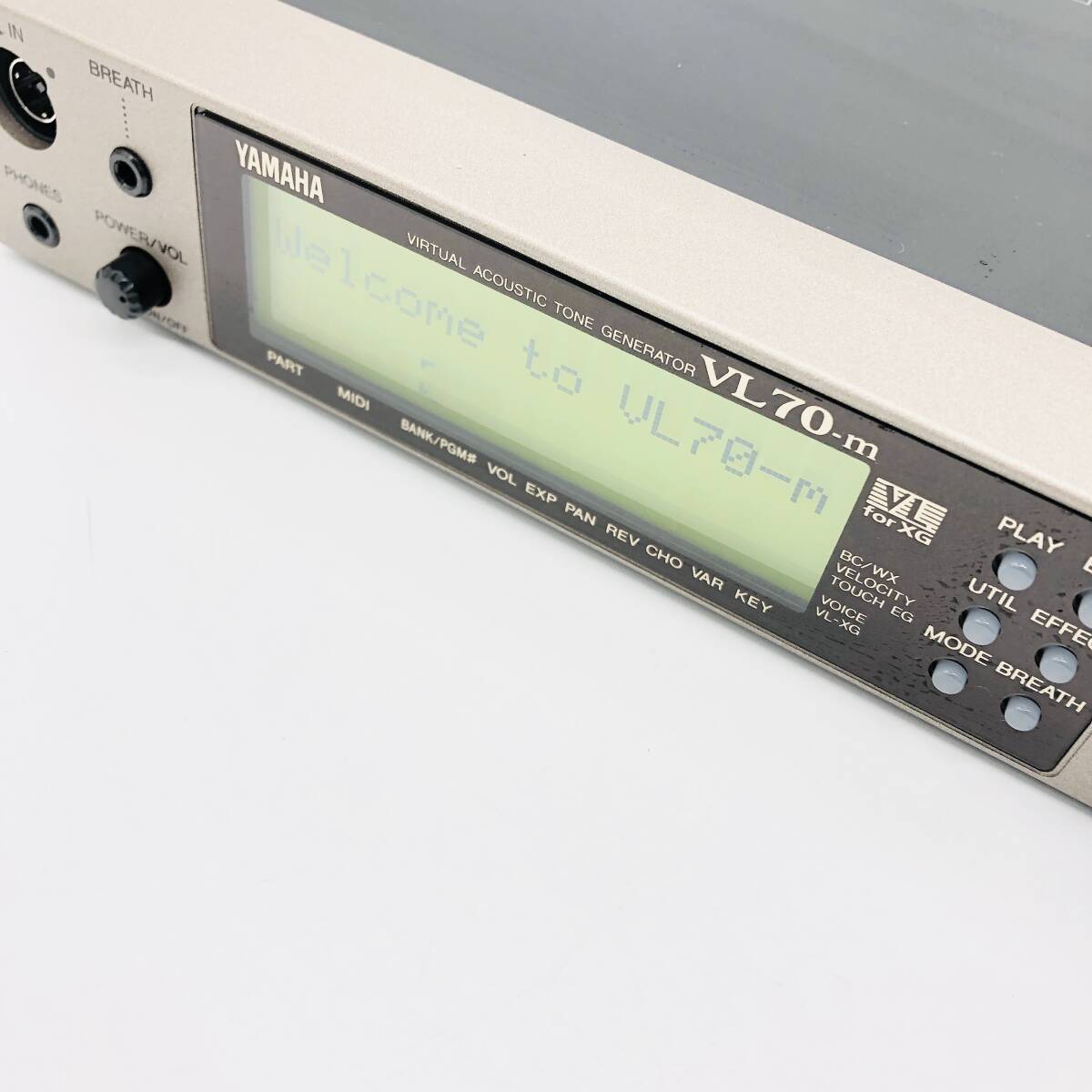  storage goods electrification verification settled YAMAHA Yamaha VL70-m tone generator audio equipment sound module VIRTUAL ACOUSTIC TONE GENERATOR