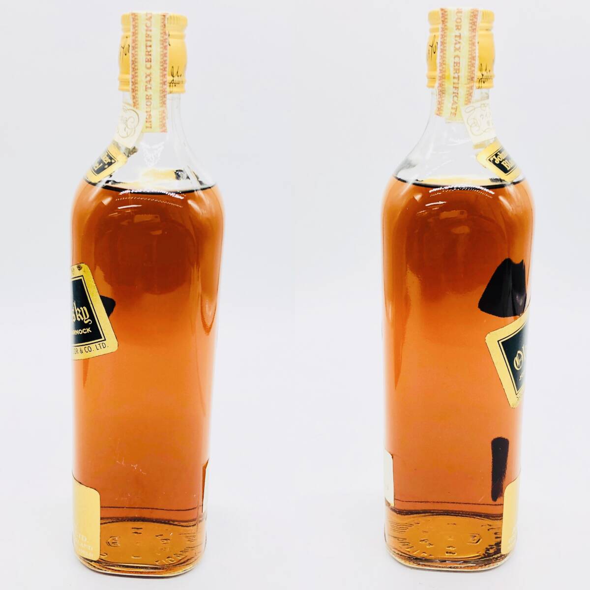 【未開栓】【お酒】 Johnnie Walker ジョニーウォーカー Black Label ブラックラベル EXTRA SPECIAL SCOTCH WHISKY 760ml 43% 金キャップの画像4