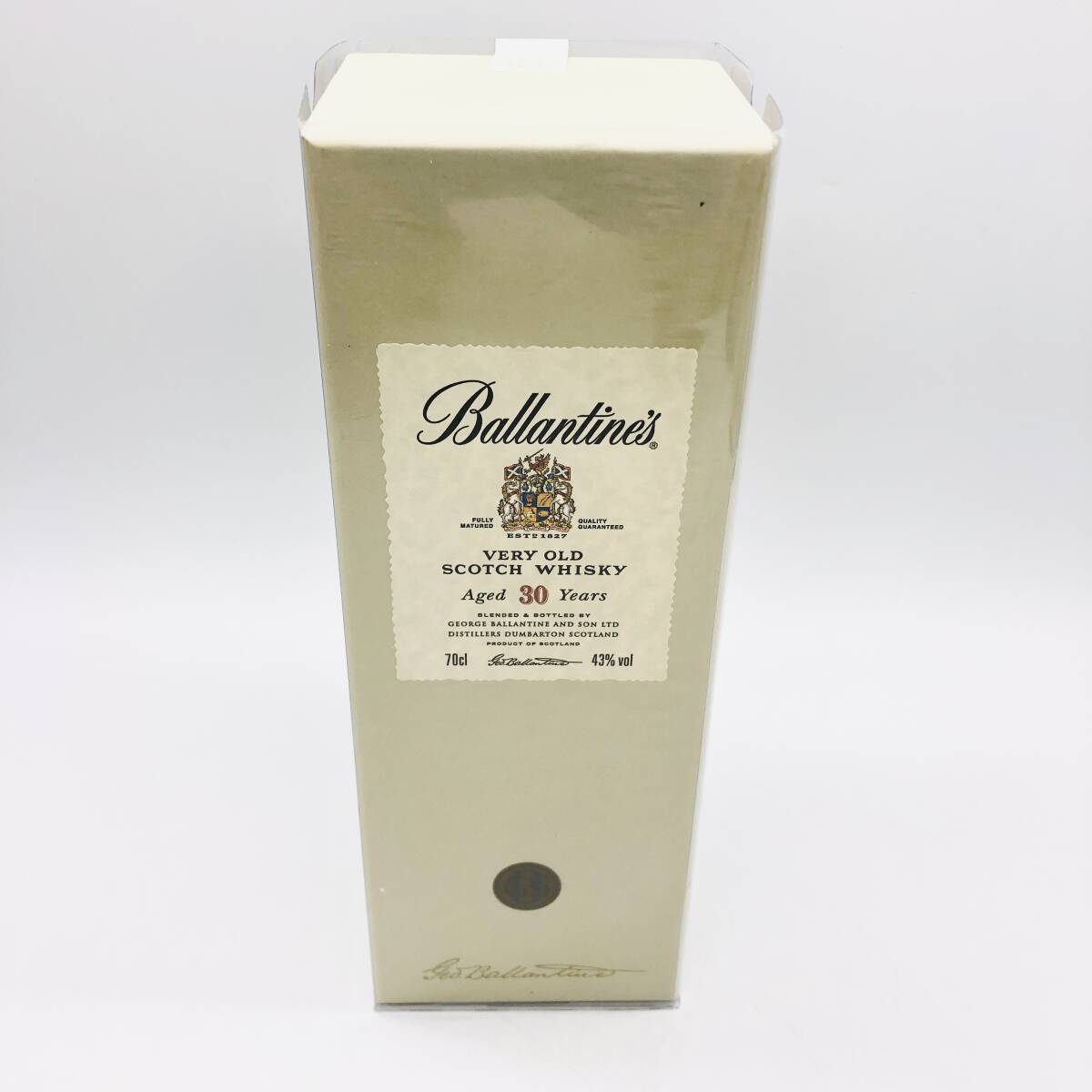 【未開封】【未開栓】【お酒】 Ballantines バランタイン SCOTCH WHISKY スコッチ ウイスキー 700ml 43% VERY OLD 30 YEARS_画像1