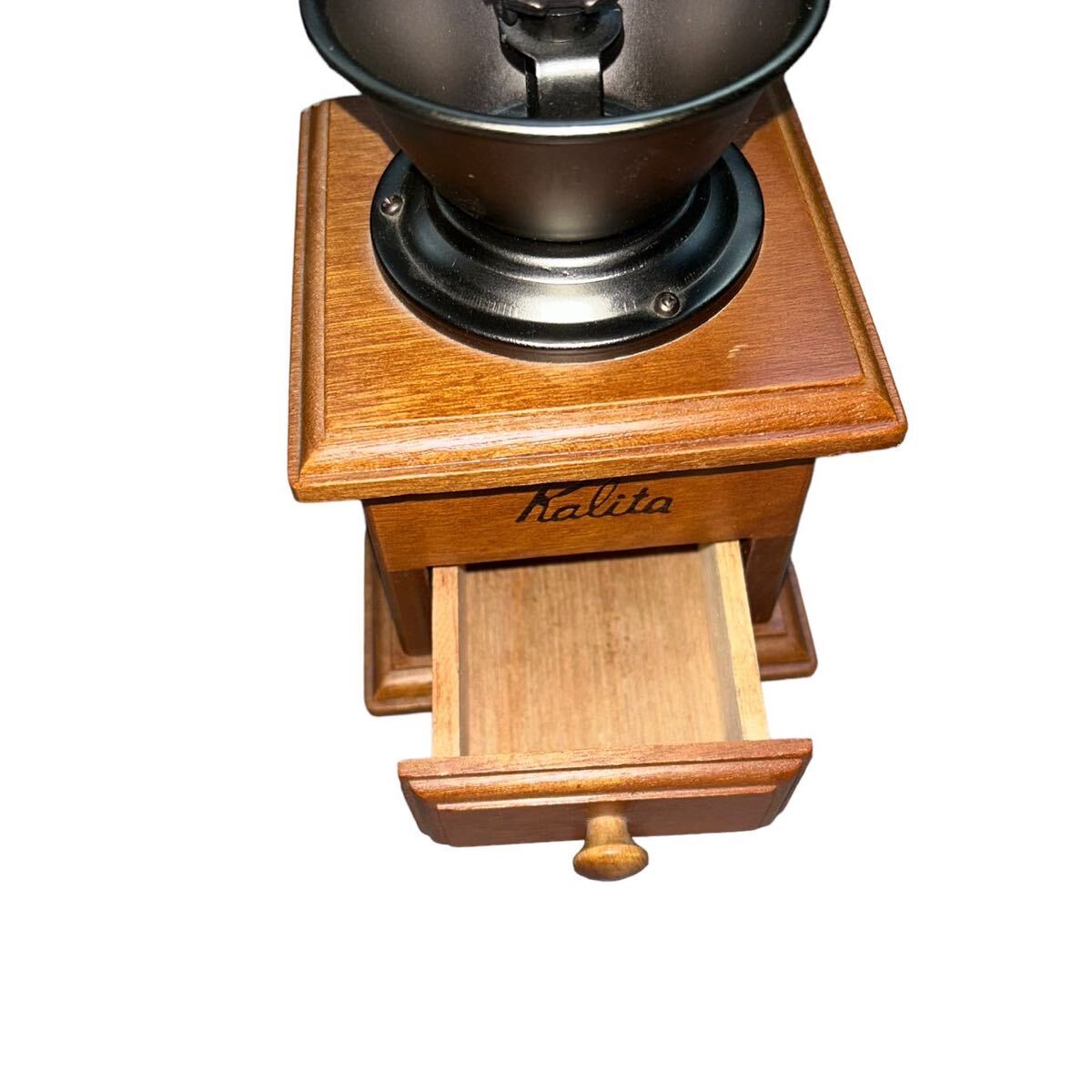 [gi0412-43] Carita кофемолка из дерева ручное управление античный работоспособность не проверялась кофемолка из дерева Carita ручное управление ручной .. рука ..