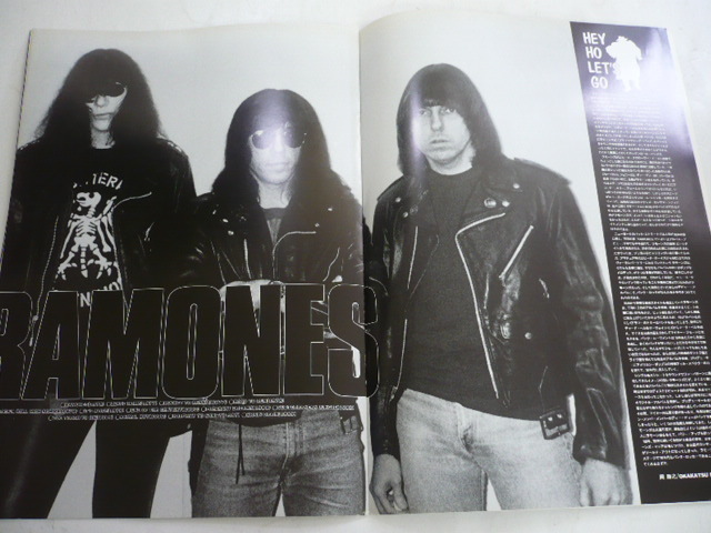 798@ツアーパンフレット RAMONES in JAPAN 1990 ラモーンズ 日本公演_画像2