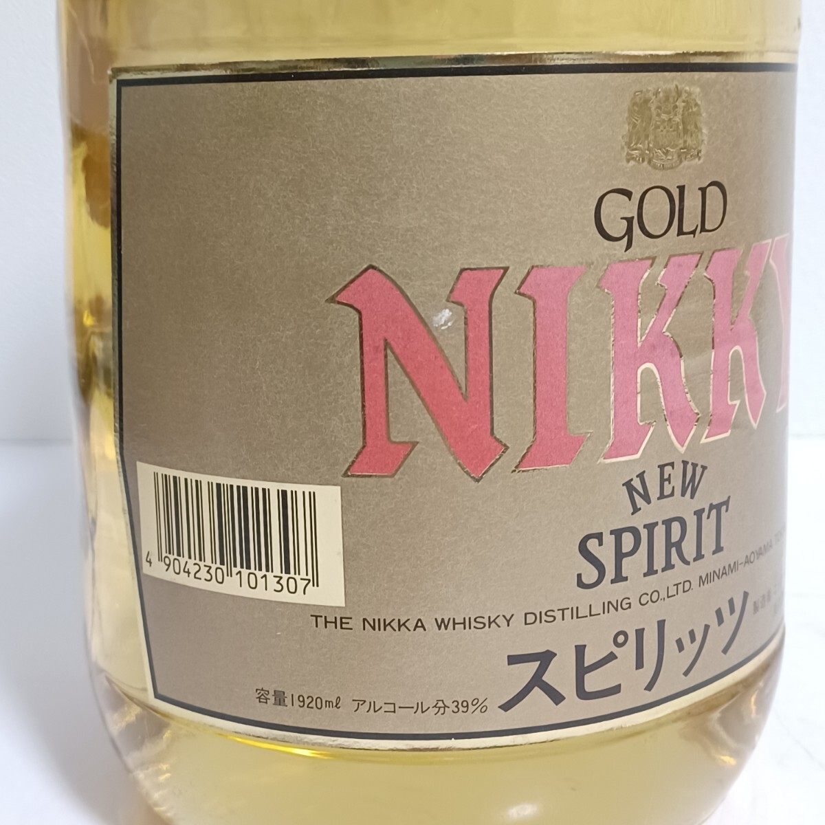 【未開栓】GOLD NIKKY　ゴールドニッキー　1920ml　39%　スピリッツ　ニッカウヰスキー　　古酒　瓶　お酒　アルコール　飲料　(SK)