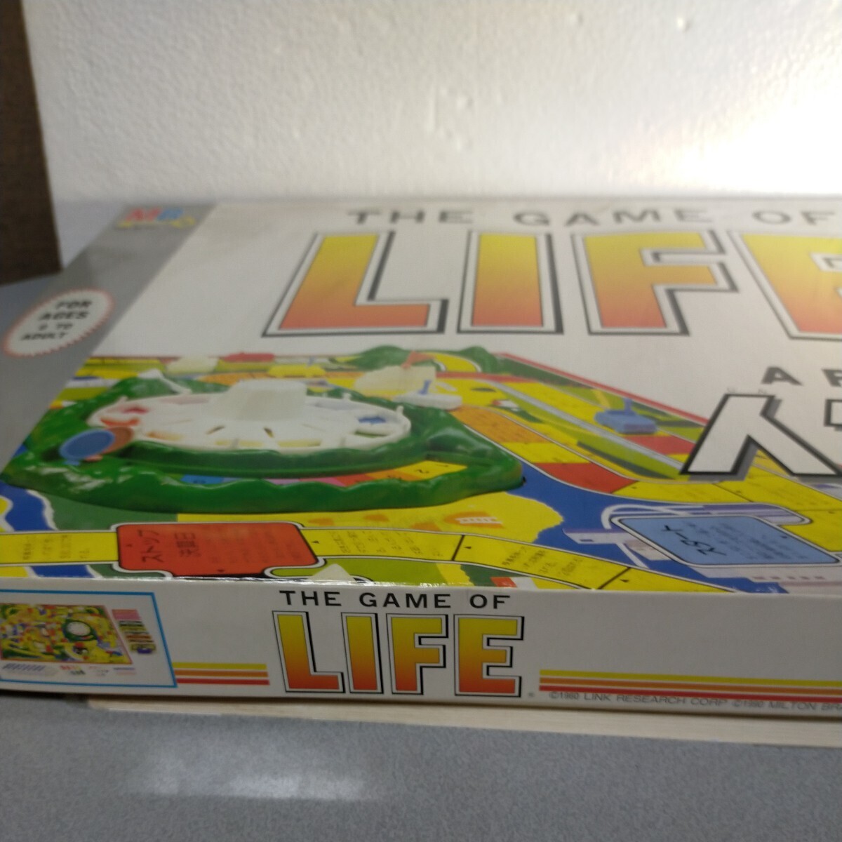 LIFE MB key To FUN Life game A family GAME TAKARA Takara board game van game (AY)