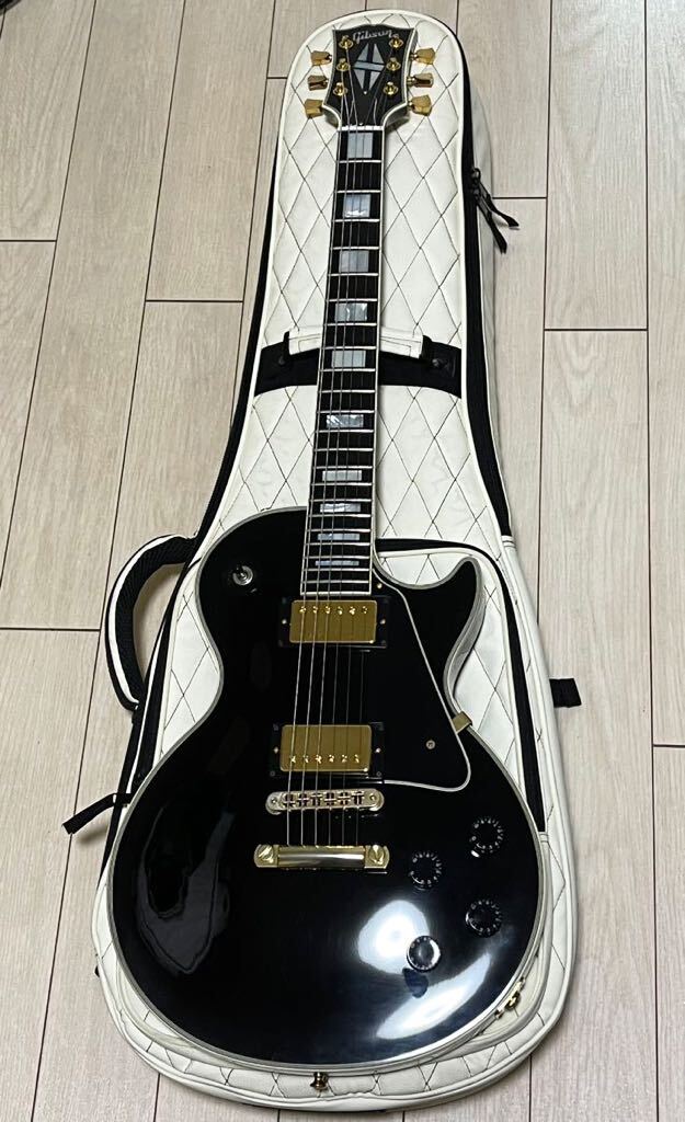 Gibson Custom Shop Les Paul Axcess Custom ギブソン カスタムショップ レスポール カスタム エレキギター ブラックの画像1