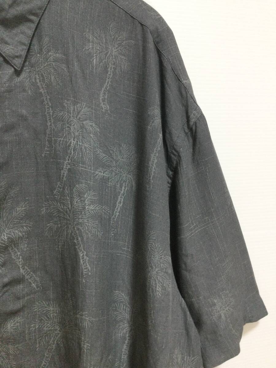 ISLAND SHORES アロハシャツ ハワイアン レーヨン半袖シャツ メンズXXL 大きめ 良品綺麗 の画像6