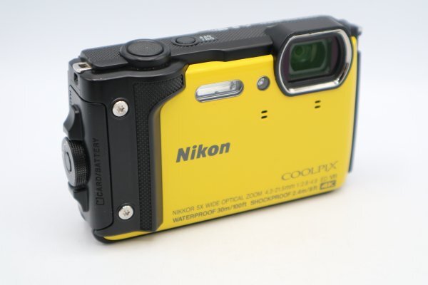 Nikon デジタルカメラ COOLPIX W300 YW クールピクス イエロー_画像3