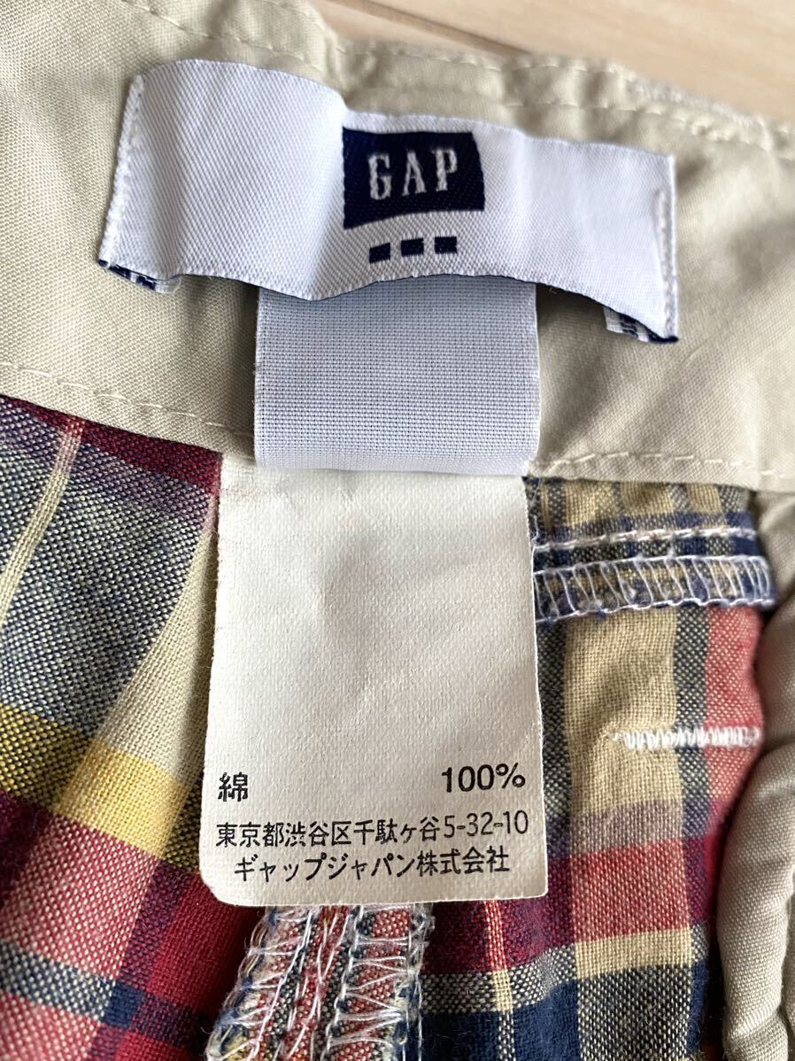 GAP|ギャップ|パッチワークカーゴショーツ|チェック|31インチ|カーゴパンツ|ショートパンツ|ハーフパンツ|M-65|IDEAL ZIP|アメカジ|サーフ_画像8