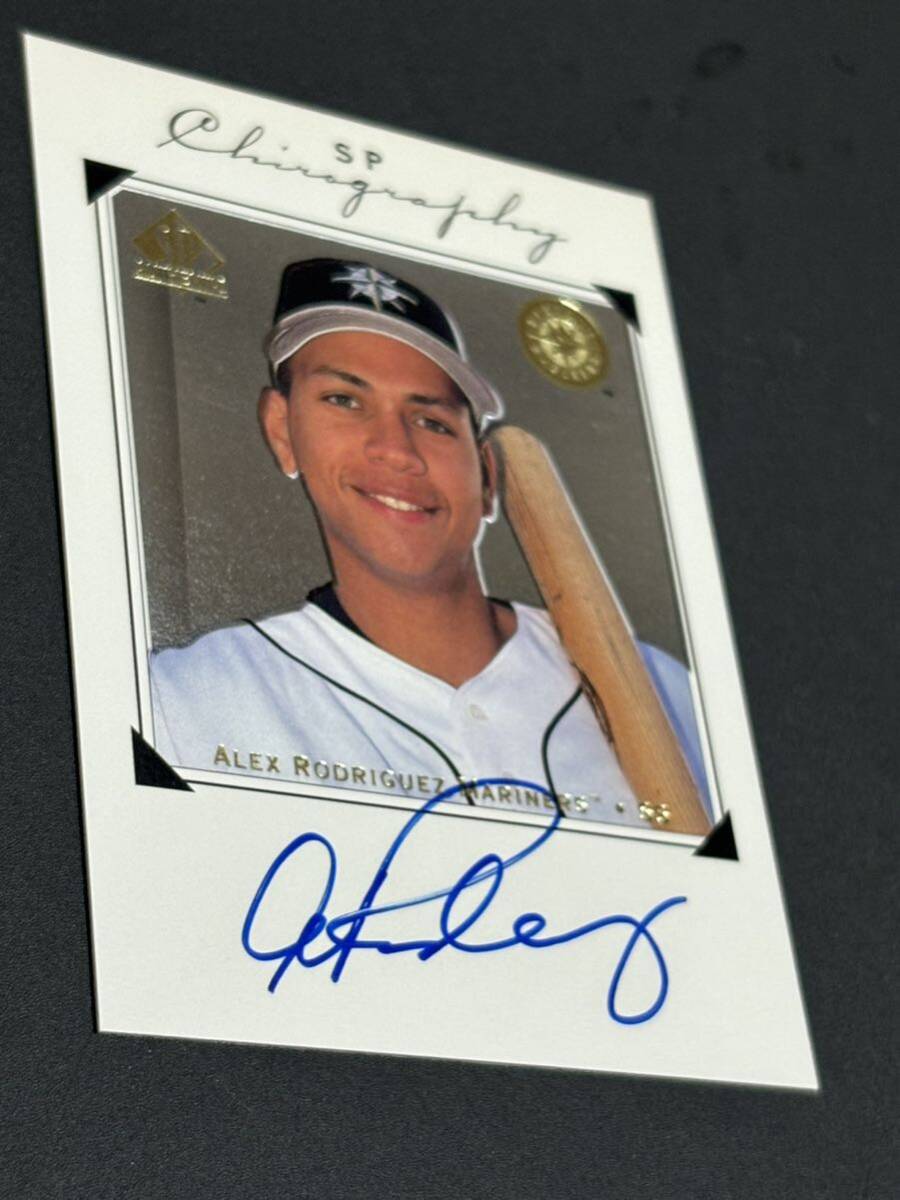 1998 SP Authentic Chirography Alex Rodriguez SP/800 autograph auto アレックス ロドリゲス サインの画像3