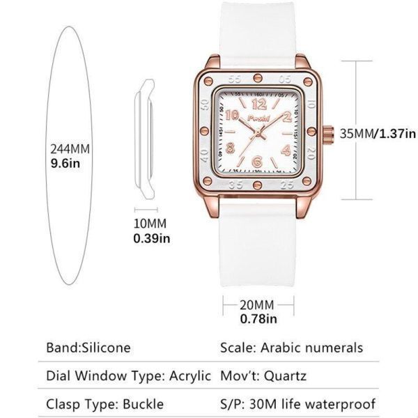 TK248:【定価49880円】１円スタート ファッショナブル シリコン クォーツ時計 高級 腕時計_画像3