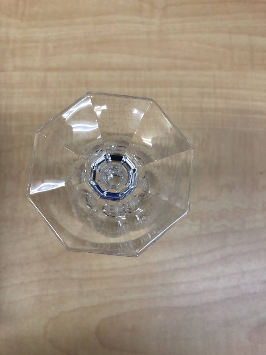 HOYAクリスタルガラス ワイングラス カットガラス 6客 未使用 中古品の画像5