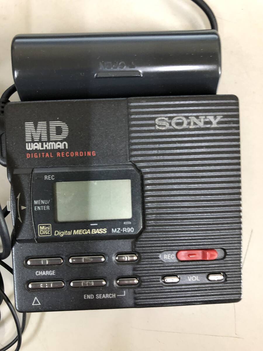  SONY ソニー MZ-R90 NET MD WALKMAN/MDレコーダー 中古品 _画像2