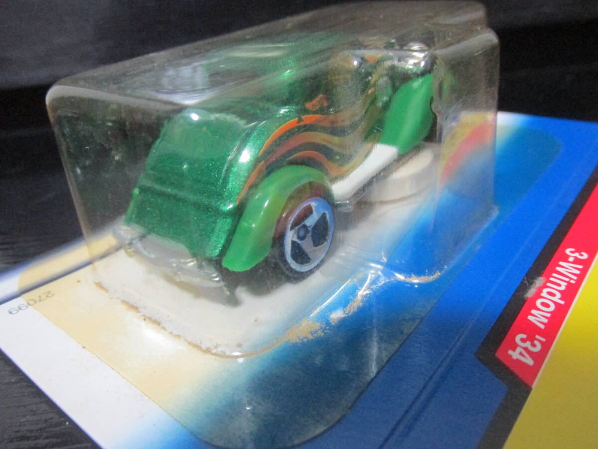 ■□バンダイ食玩ウィール　3-WINDOW ’34　3-ウインドウ ’34　 OLD HOT WHEELS　未開封□■_画像3