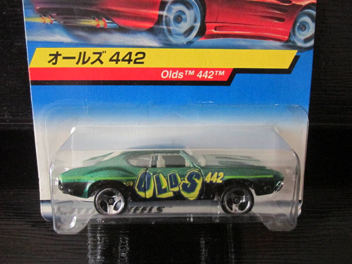 ■□OLDS442 オールズ442 バンダイ 日本語カード OLD HOT WHEELS 未開封□■の画像1