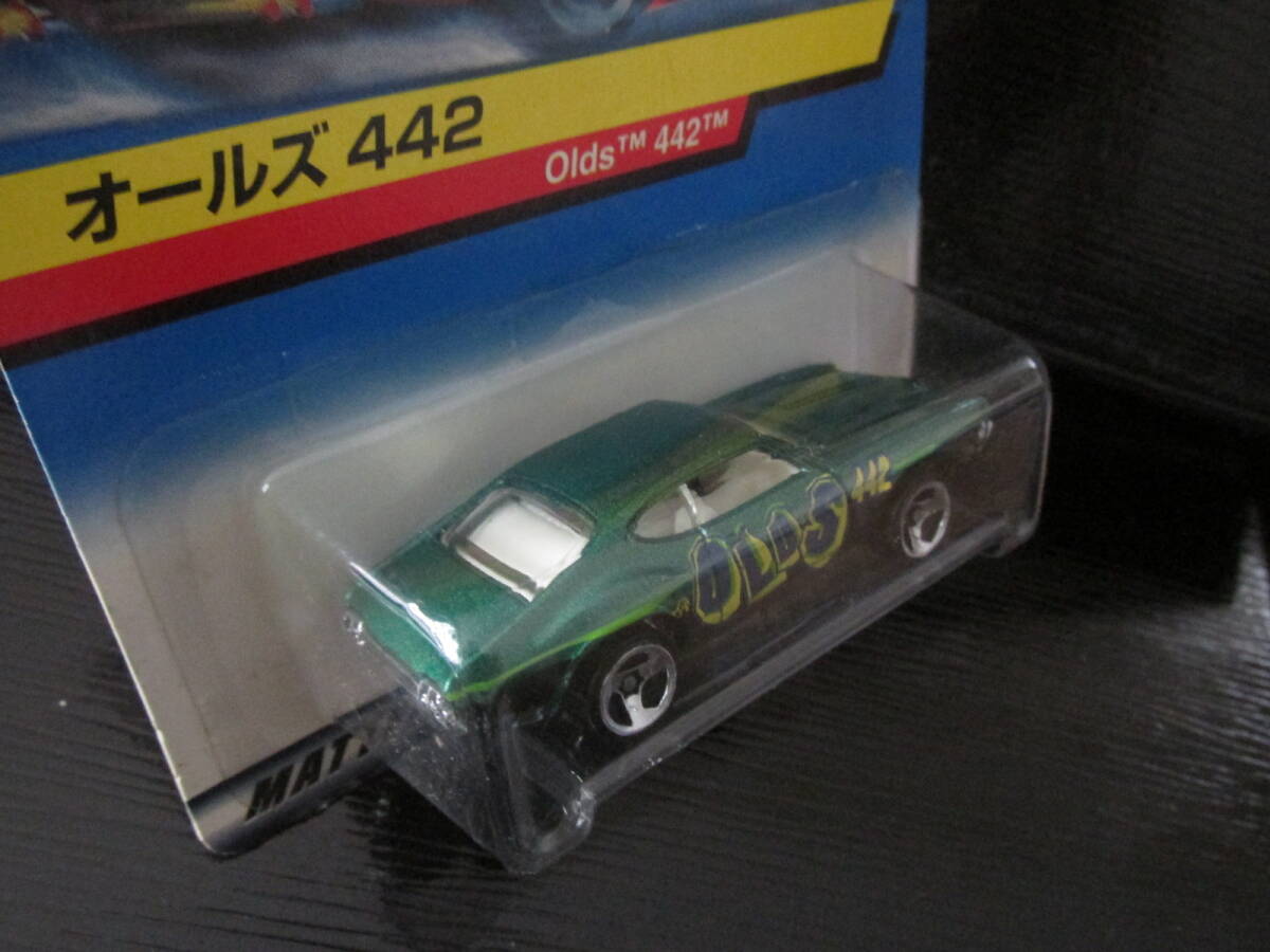 ■□OLDS442 オールズ442 バンダイ 日本語カード OLD HOT WHEELS 未開封□■の画像3