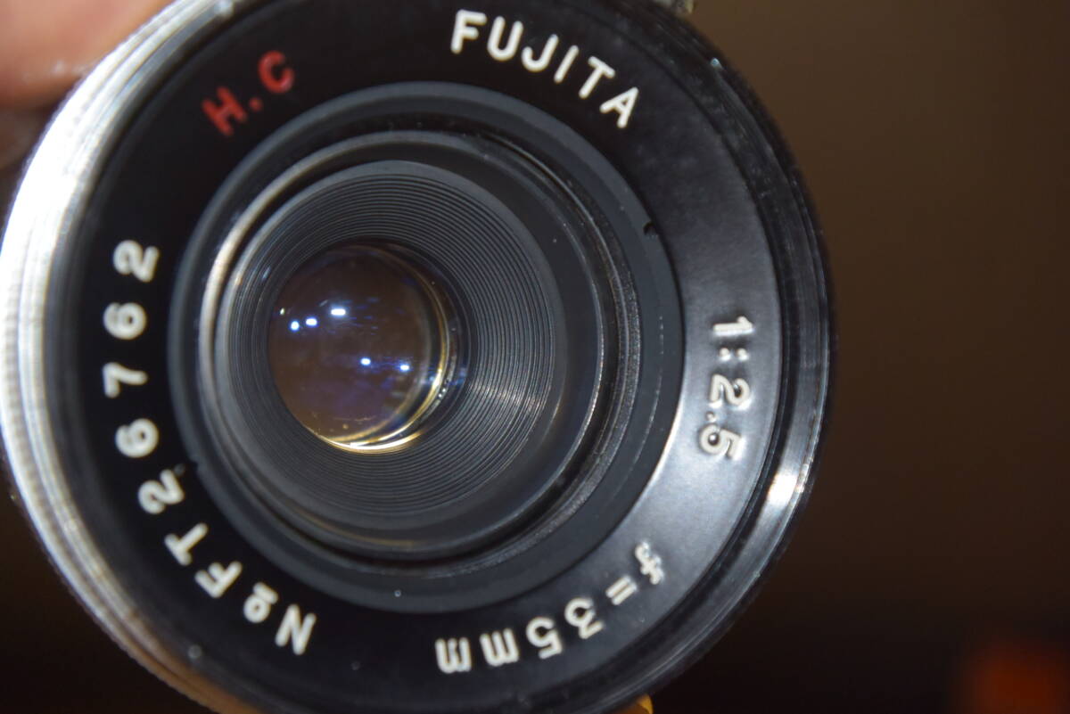藤田光学工業 H.C FUJITA 35mm F2.5 M42マウント 良品の画像6