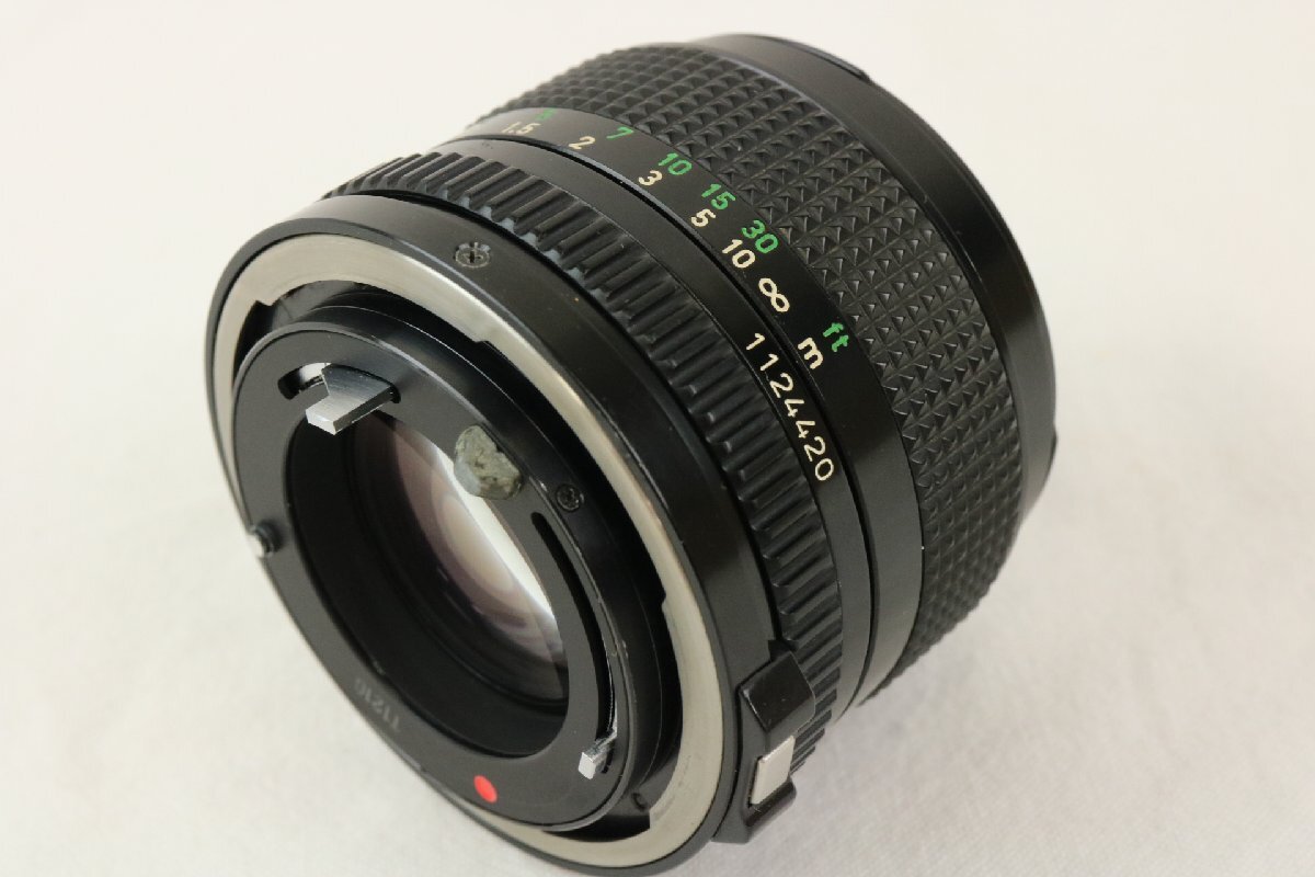 Canon New FD 50mm F1.4 キヤノン 単焦点レンズ 一眼レフ カメラ 【彩irodori】_画像4