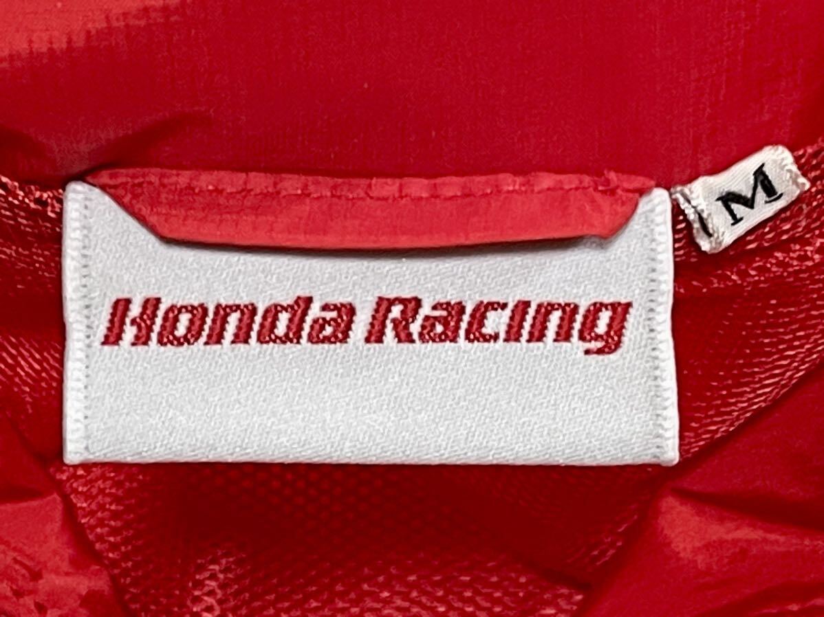 HONDA ホンダ・赤・ナイロンジャケット・ワークジャケット・ブルゾン・ピットクルー・レース観戦