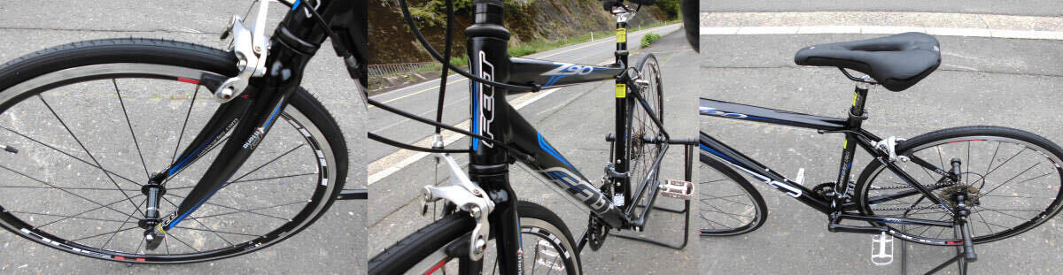 1円～FELT ロードバイク FCG Flite Feltbicycles SHIMANO 16速 タイヤ新しい 黒色 4355_画像10