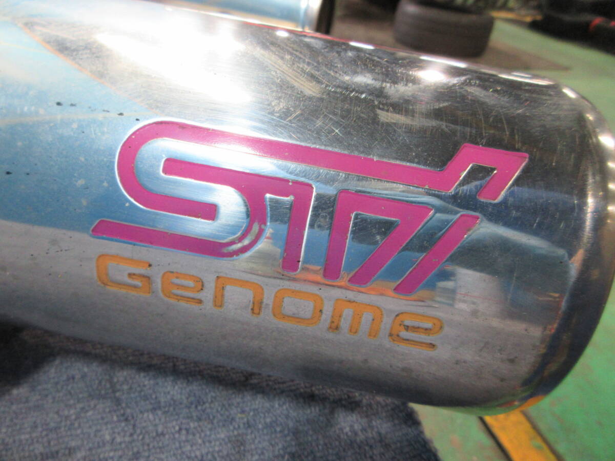 スバル　レガシィ　ＢＰ５　マフラー　ＳＴＩゲノム　Ｓｔｉ　左右出し　中古　_画像2