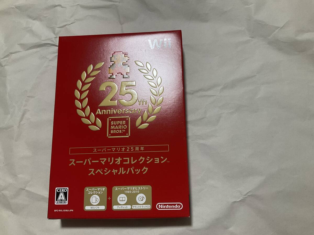 新品未使用【Wiiソフト スーパーマリオコレクション スペシャルパック】スーパーファミコン 任天堂 スーパーマリオブラザーズ_画像2