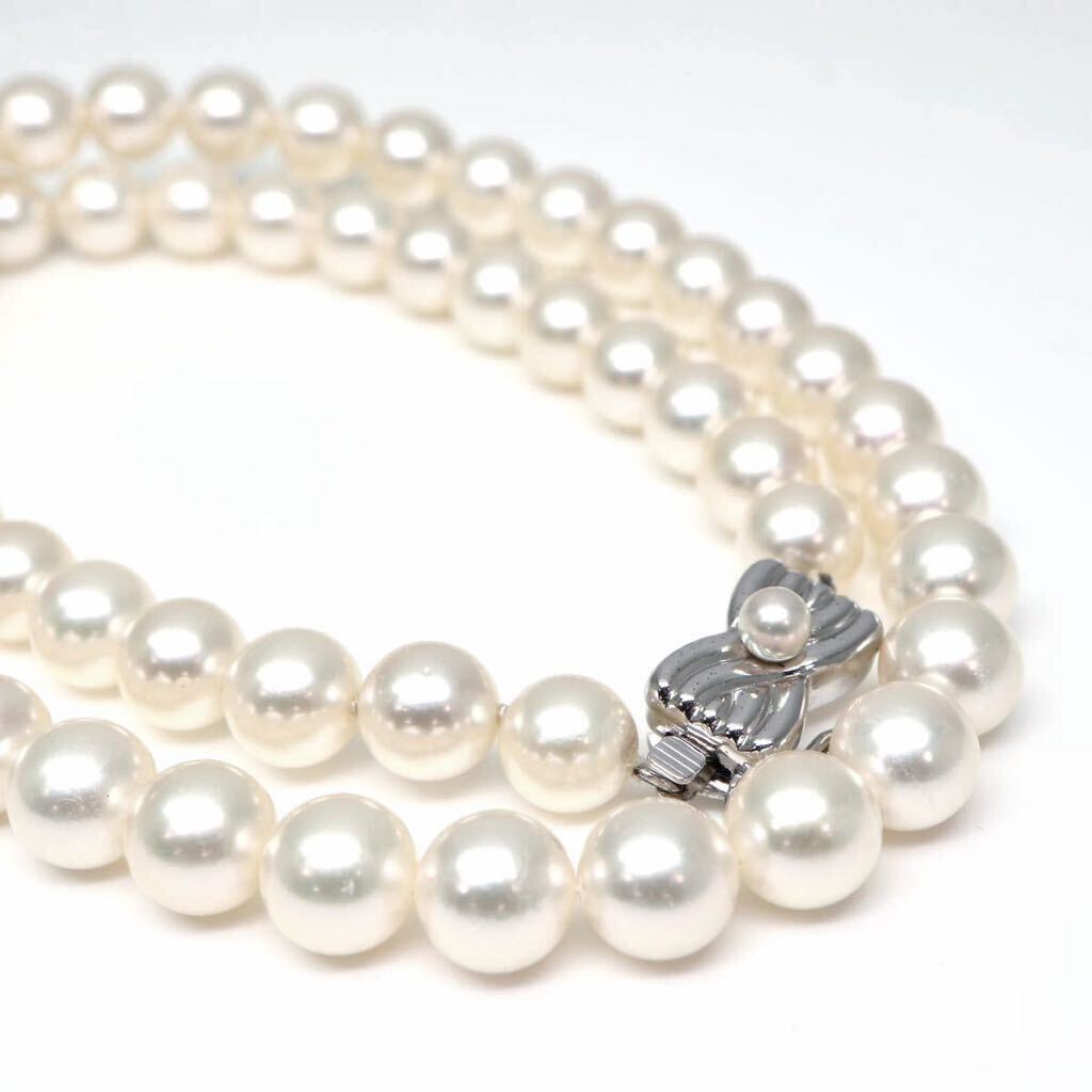 TASAKI(田崎真珠)箱付き!!◆アコヤ本真珠ネックレス ◆A 約33.2g 約43.0cm 7.0-7.5mm珠 pearl パール jewelry necklace EC0/EC5の画像5