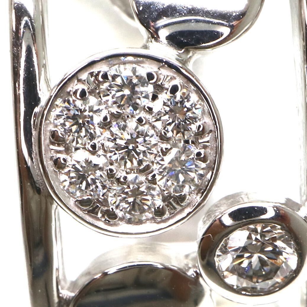 美品!!TASAKI(田崎真珠)◆K18 天然ダイヤモンドイヤリング◆A 約7.8g diamond ジュエリー earring EG3/EG8の画像4