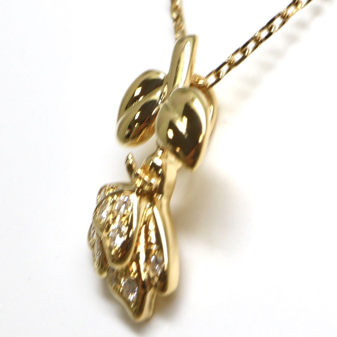 MIKIMOTO(ミキモト)高品質!!◆K18天然ダイヤモンドネックレス◆A 約3.6g 約40.0cm diamond necklace ジュエリー jewelry EC2/EC2_画像5