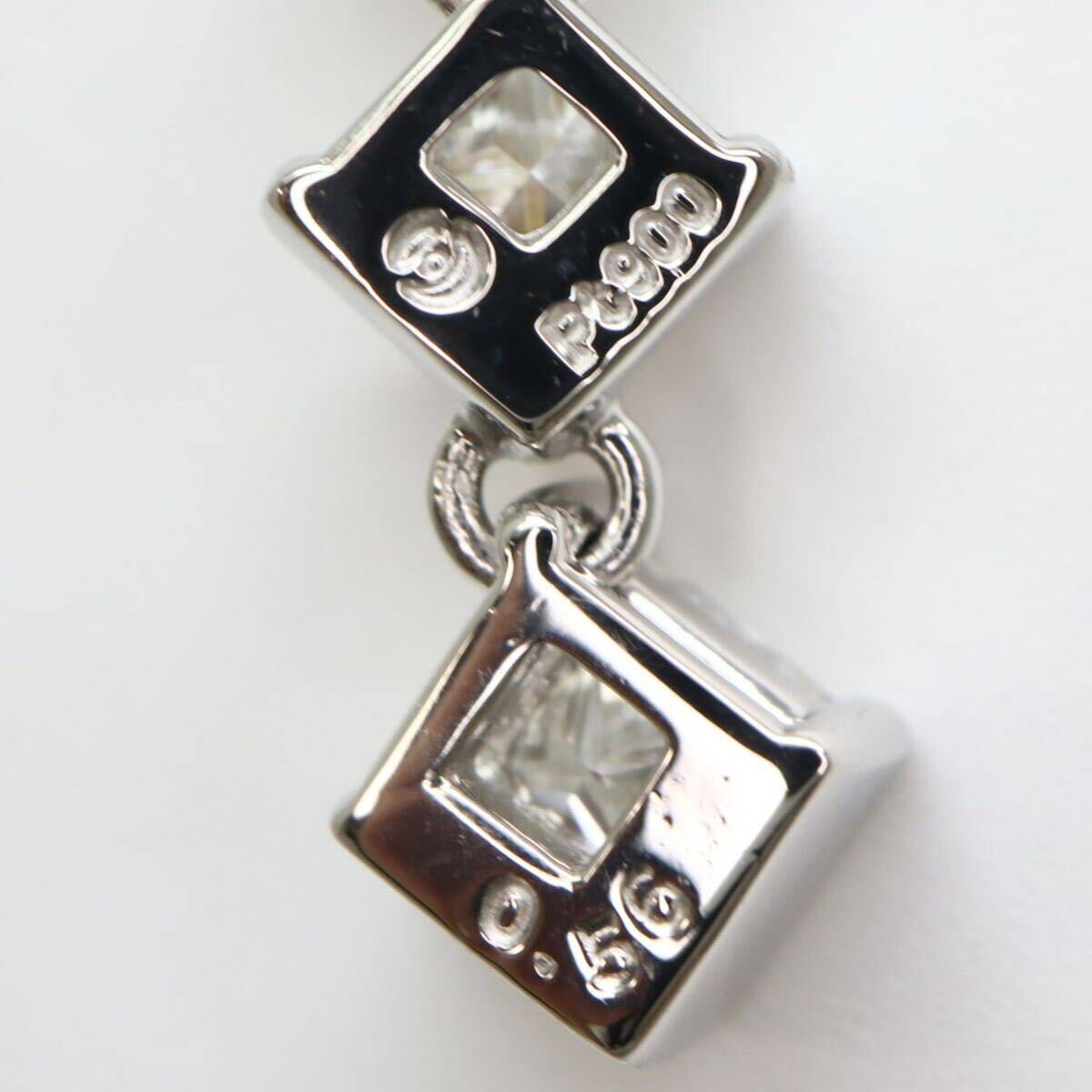 TASAKI(田崎真珠)高品質!!◆Pt900/Pt850 天然ダイヤモンドネックレス◆A 約5.6g 約42.0cm diamond necklace ジュエリー jewelry ED6/zzの画像7