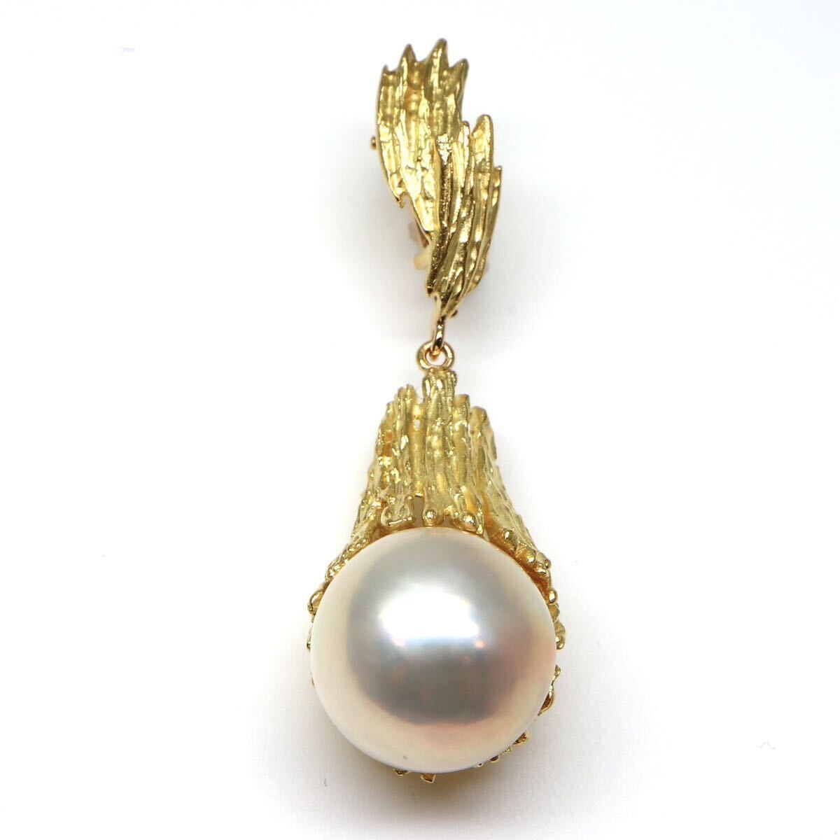 TASAKI(田崎真珠)◆K18 マベパールペンダントトップ◆A 約6.7g パール pearl pendant necklace jewelry ジュエリー ED1/ED1の画像1