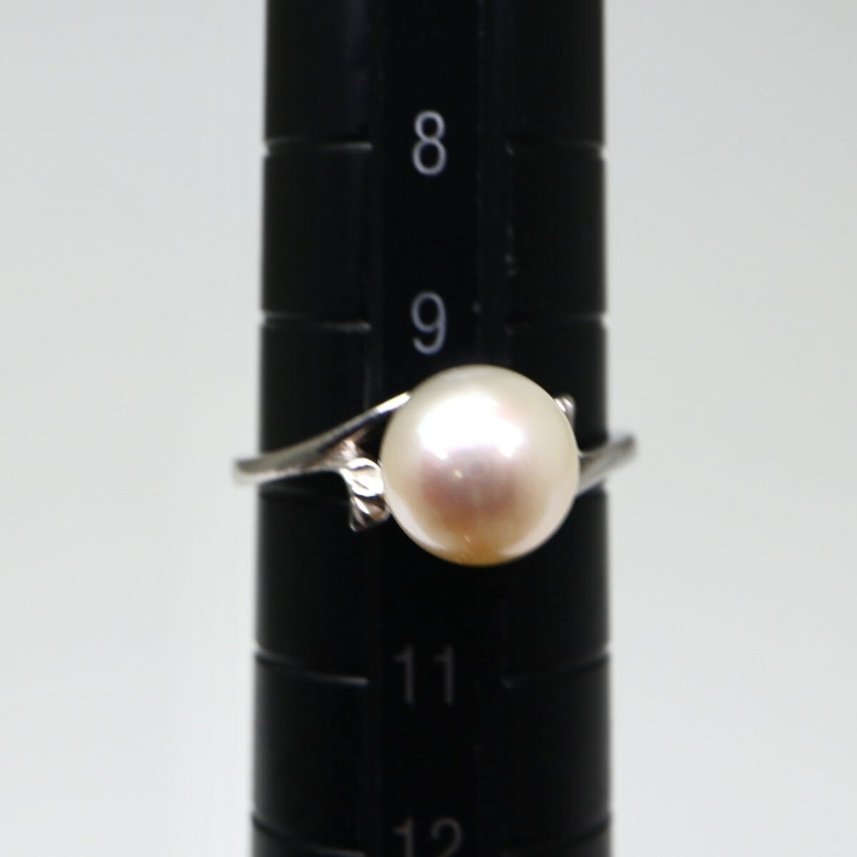 MIKIMOTO(ミキモト)◆K14 アコヤ本真珠リング◆A 約2.3g 約10号 パール pearl ring指輪 jewelry DI6/EA2の画像6
