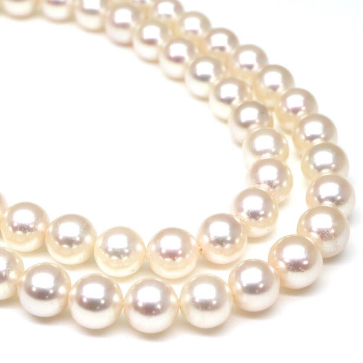 箱付き!!MIKIMOTO(ミキモト)◆アコヤ本真珠ネックレス◆A 約5.1g 約43.0cm 6.0mm珠 pearl パール necklace ジュエリー jewelry EF0/EF0の画像6