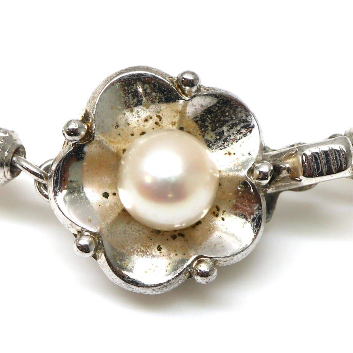 ◆アコヤ本真珠ネックレス/ 21 ◆A 約37.7g 約40.0cm 8.0mm珠 pearl パール jewelry necklace ジュエリー DA0/EA0の画像6