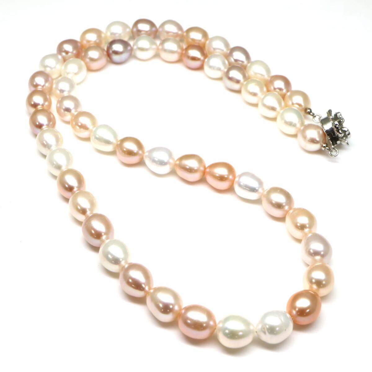 ◆本真珠ネックレス/ 15 ◆A 約53.0g 約53.5cm 8.5mm珠 pearl パール jewelry necklace ジュエリー DC0/DE0の画像7