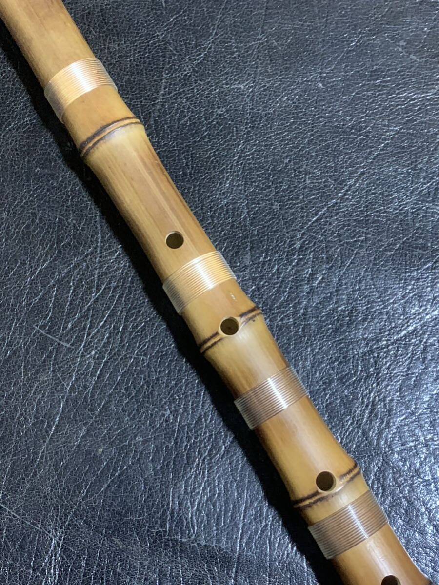 韓国 タンソ 短簫 竹製 縦笛 韓国伝統楽器 未使用品の画像3