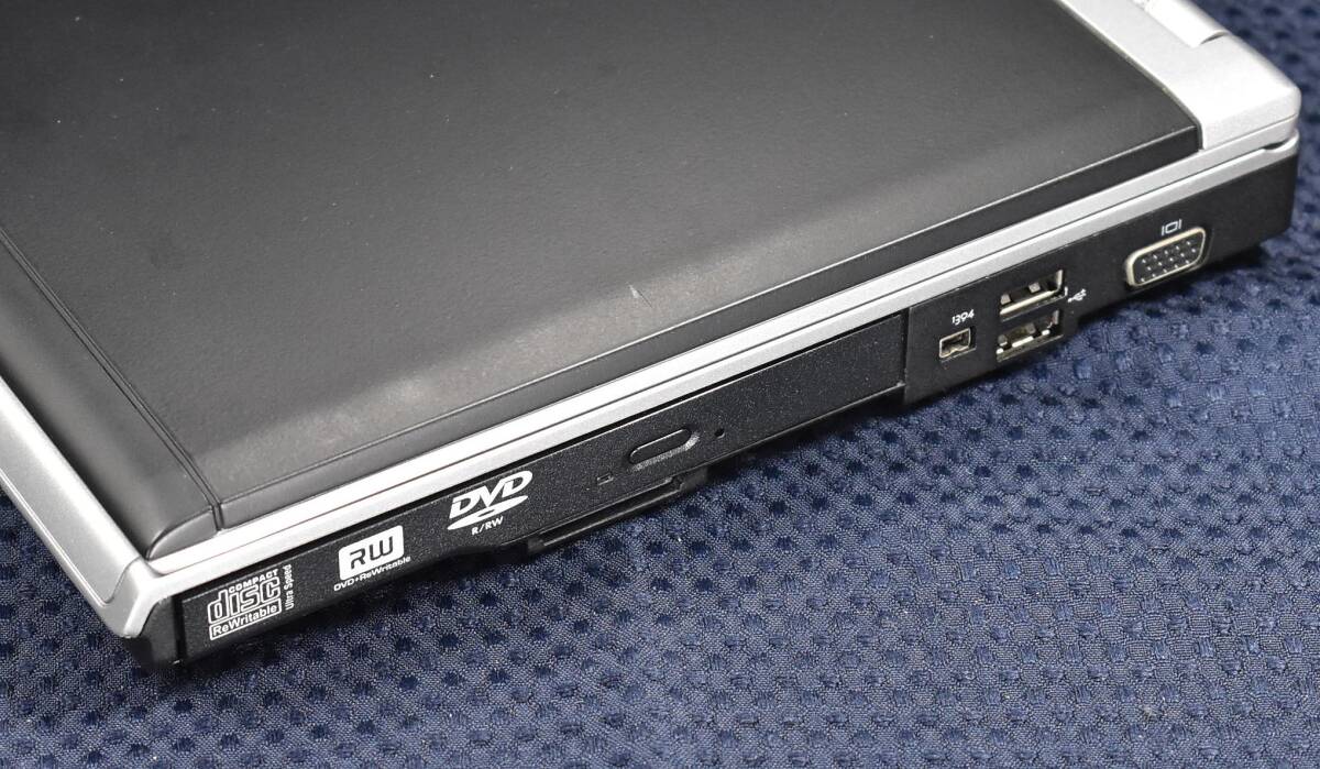 (美品) 動作確認済 DELL XPS M1210 Core Duo T2300 1GB SSD:120GB DVDマルチ 12TFT WindowsXP バッテリー充電可能 AC付属 (管:SAN0